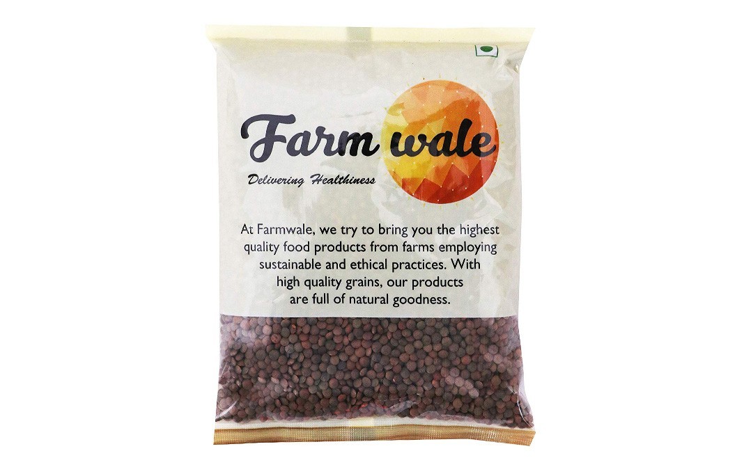 Farmwale Whole Black Masoor    Pack  500 grams